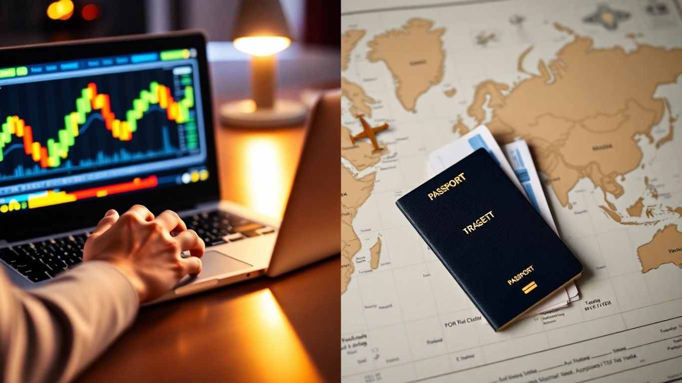 Online trading and world travel guidance